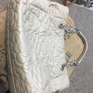 Cream colored bag